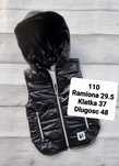 Kamizelka 110  lekko ocieplona style Kids Pikowana z kapturem