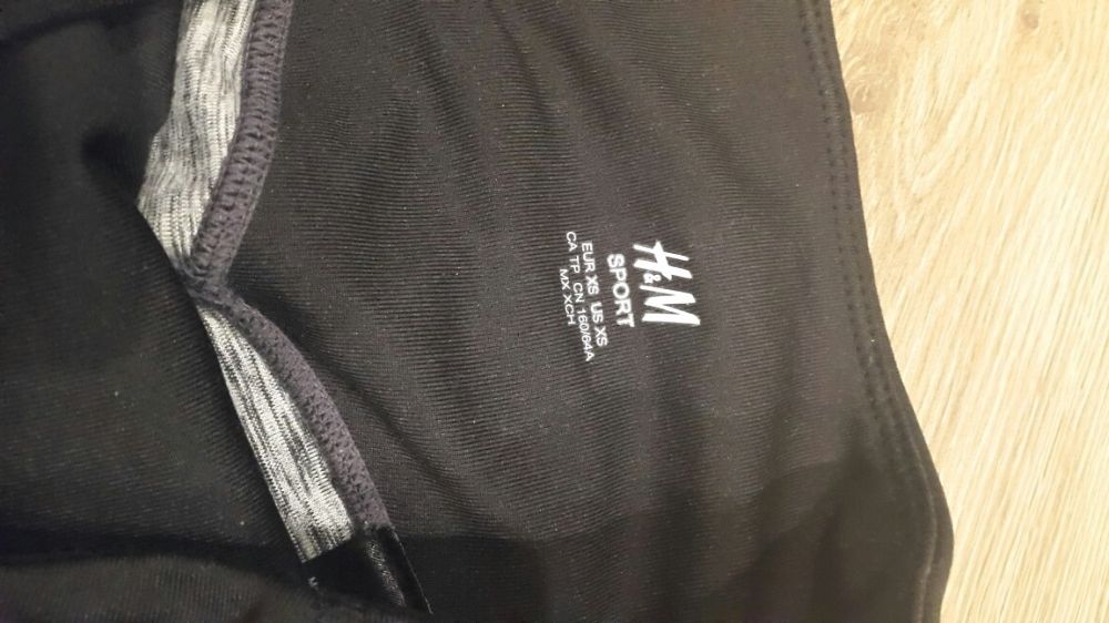 Legginsy spodnie sportowe treningowe H&M