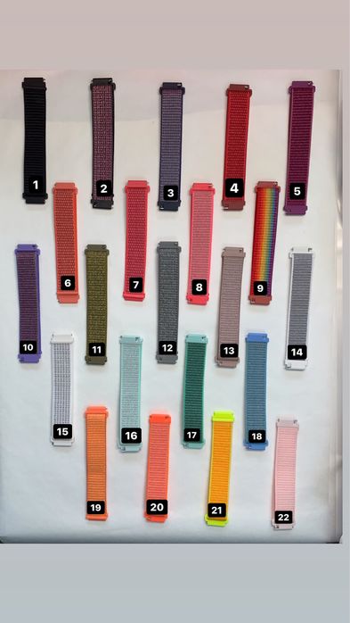 Ремінець 20-22мм для Amazfit/Samsung Ремешок