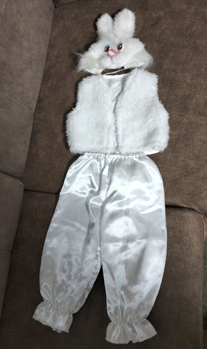 зайчик новорічний костюм на 2-4 роки
