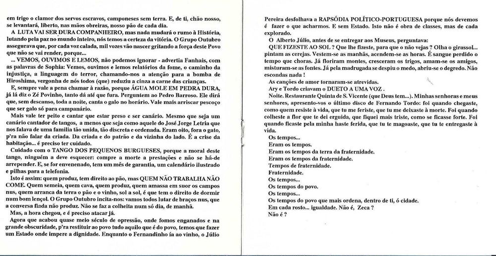 Canções Com Aroma de Abril - ( SÓ A CAPA ) - - - - Volume 1 ... CD