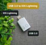 Перехідник Адаптер OTG USB 3.0 Lightning Apple Переходник Лайтинг