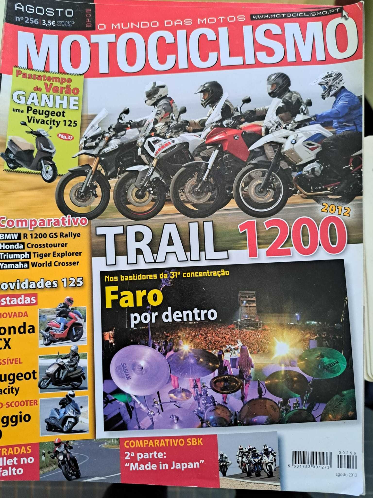 Revistas "moto jornal" e "Motociclismo" - estimadas