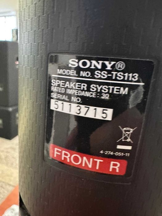 Zestaw kolumn do kina domowego Sony  5 szt