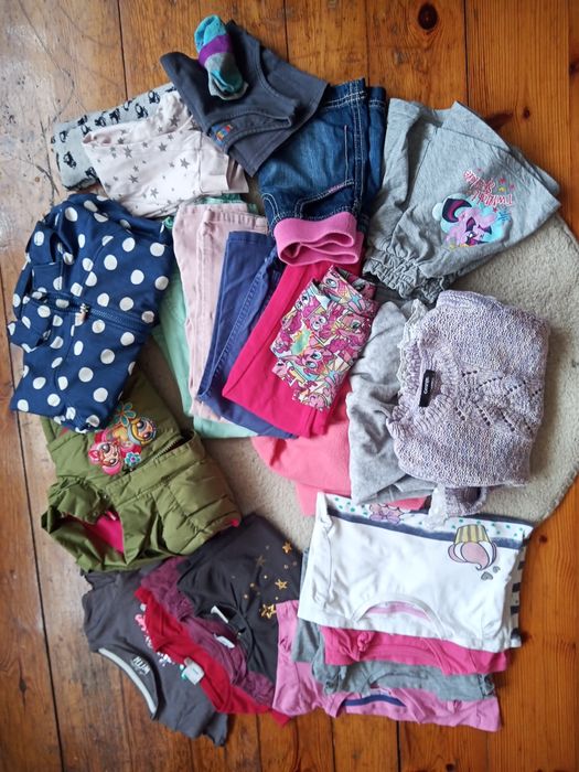 Giga paka dla dziewczynki 98 cm sezon jesień-zima