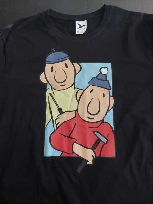 koszulka t-shirt sąsiedzi pat i mat w rozmiarze XL