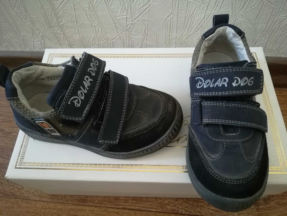 Ботинки шкіряні на хлопчика весна 22 розмір