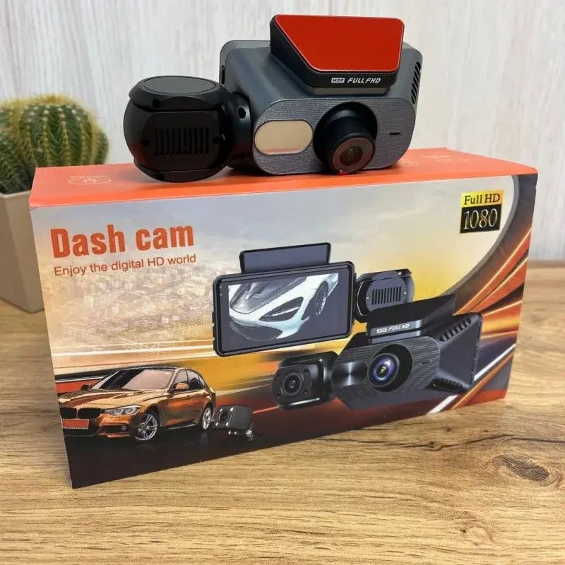 Відеореєстратор Dash Cam 3 в 1