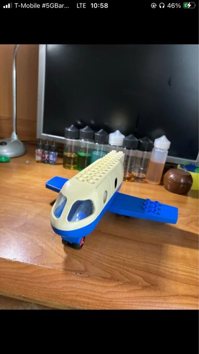 Samolot Lego Duplo: Odrzutowiec 2678:stan dobry,niekompletny