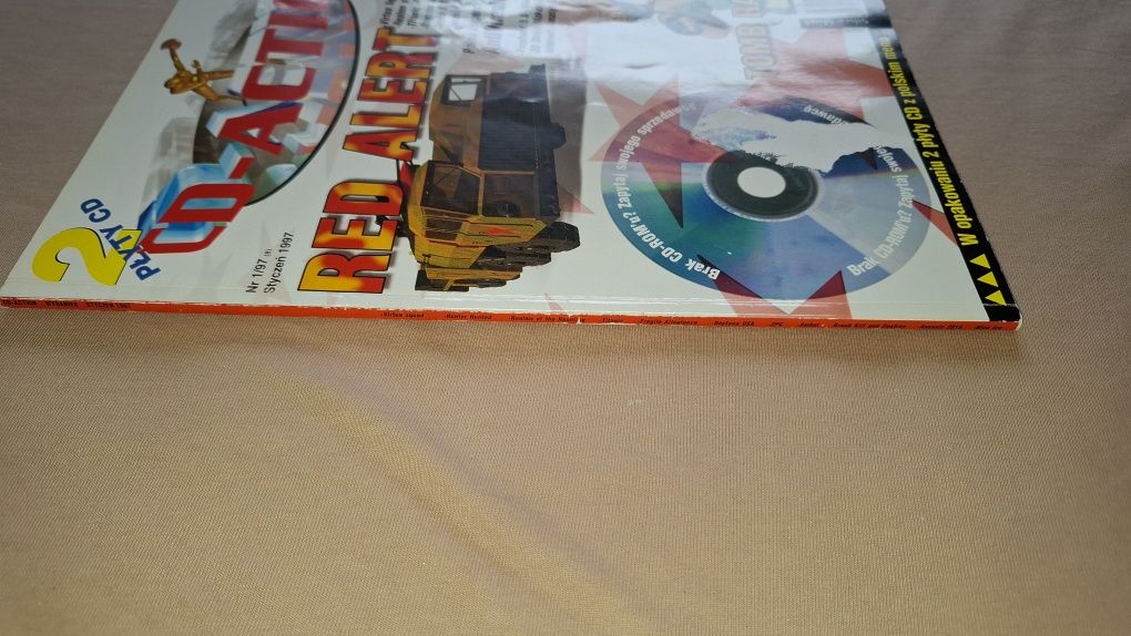 CD-Action CDA nr 8 rok 1997 1/97 Świetne wydanie