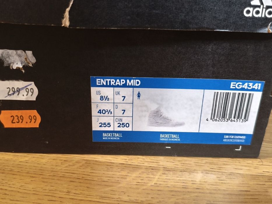 Buty  adidas damskie Entrap MID EG4341 rozmiar 40/2/3 sneakersy