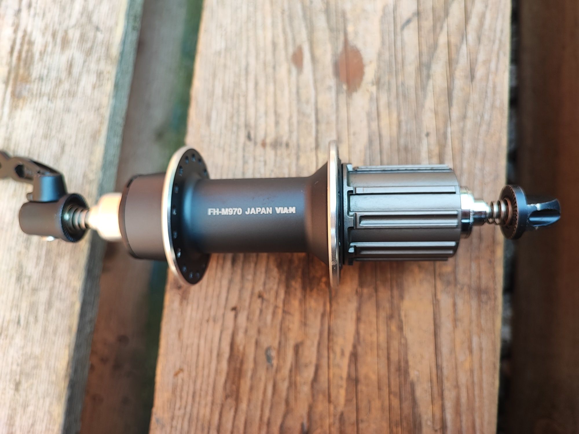 Tylna piasta koła rowerowego Shimano XTR M970 36H retro mtb Deore