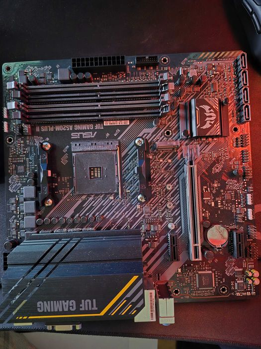 Материнська плата Asus TUF Gaming A520M-Plus II