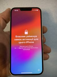 iPhone 13 white iCloud донор