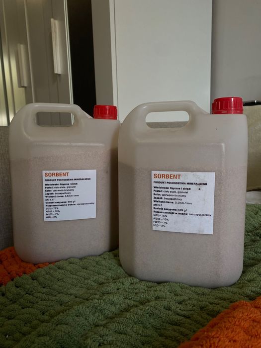 Sorbent mineralny – 2 kanistry, nowy