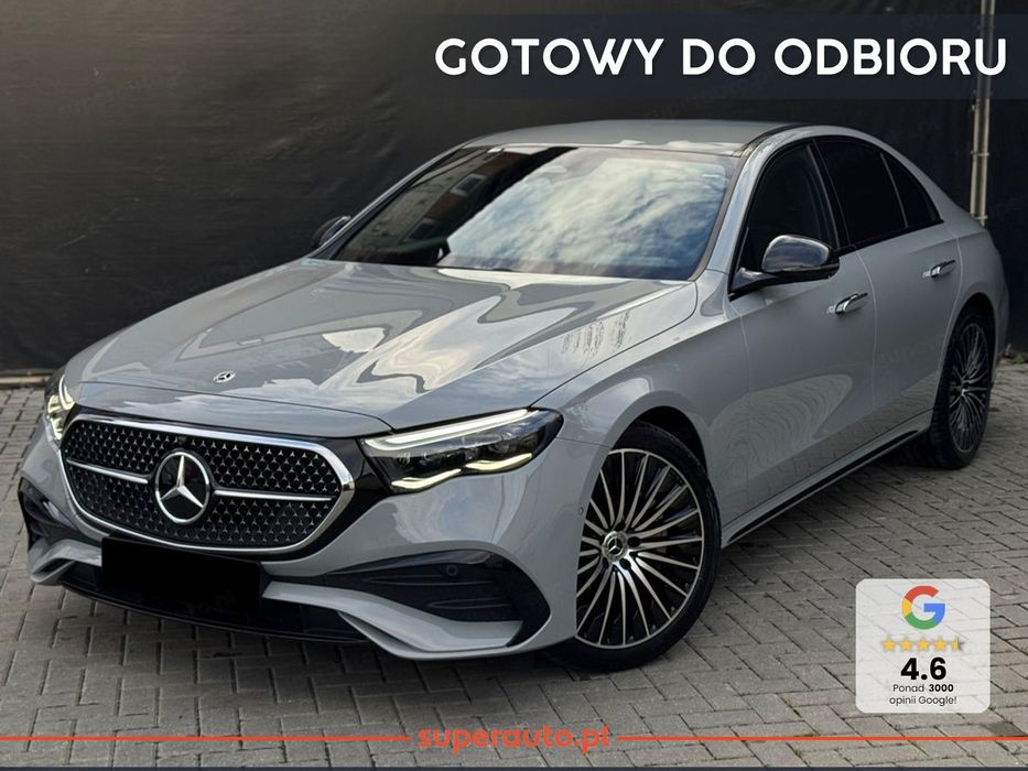 Mercedes-Benz Klasa E Pakiet AMG Premium + Pakiet Night + Kamera 360 + Digital Light