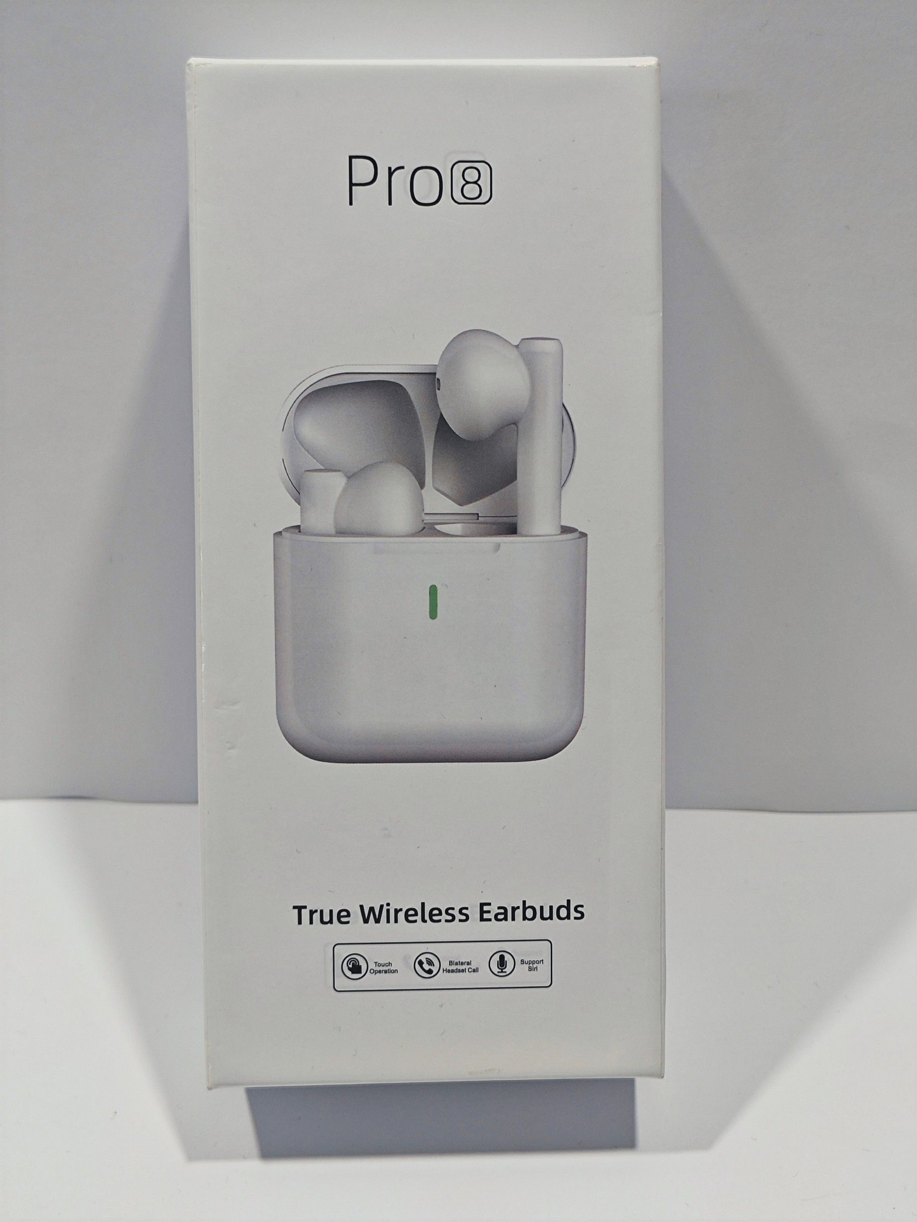 Słuchawki Bluetooth Douszne Pro8 5.1 Bezprzewodowe Z Mikrofonem