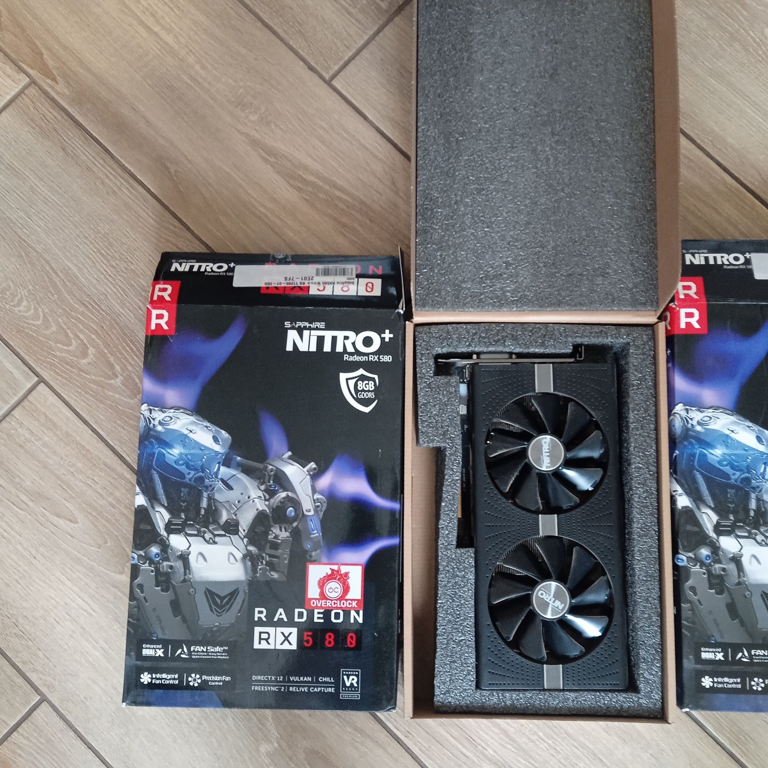 Відеокарта RX580 видеокарта