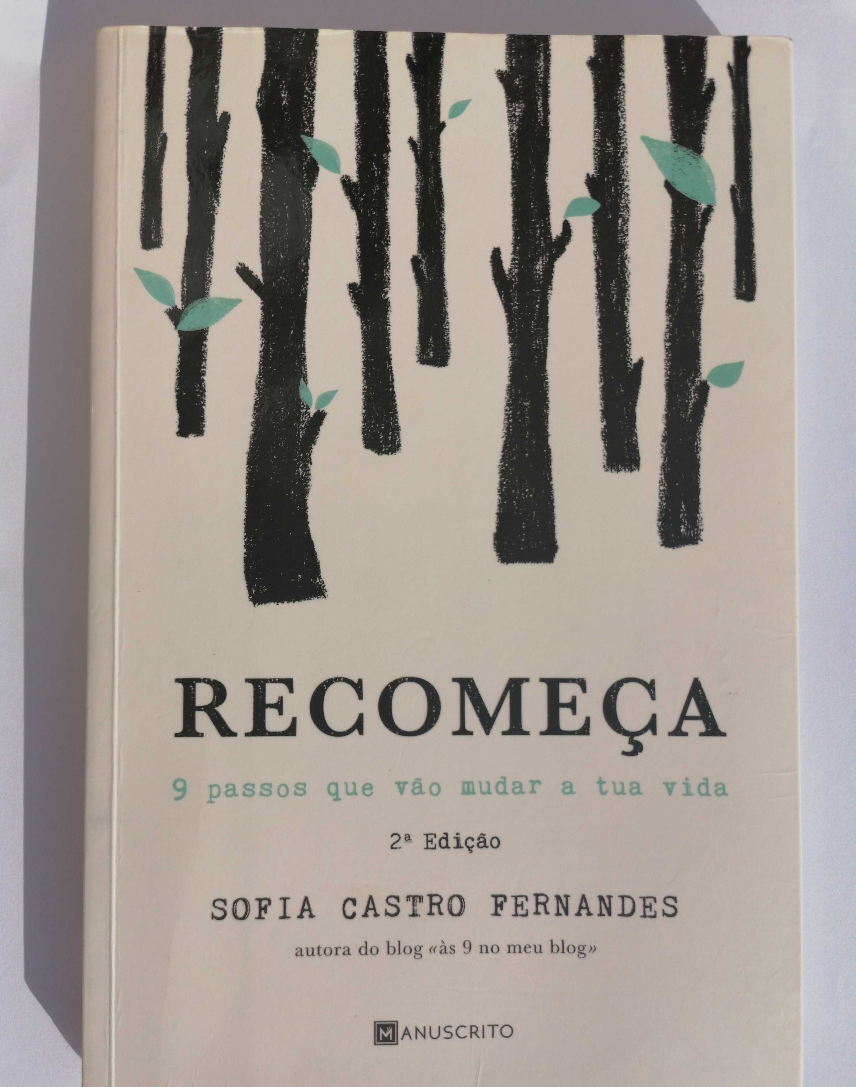 Livro "Recomeçar" - Sofia Castro Fernandes