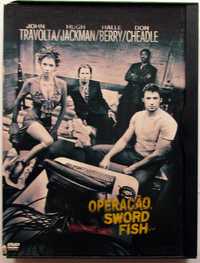 DVD - Operação Swordfish, com Halle Berry, John Travolta