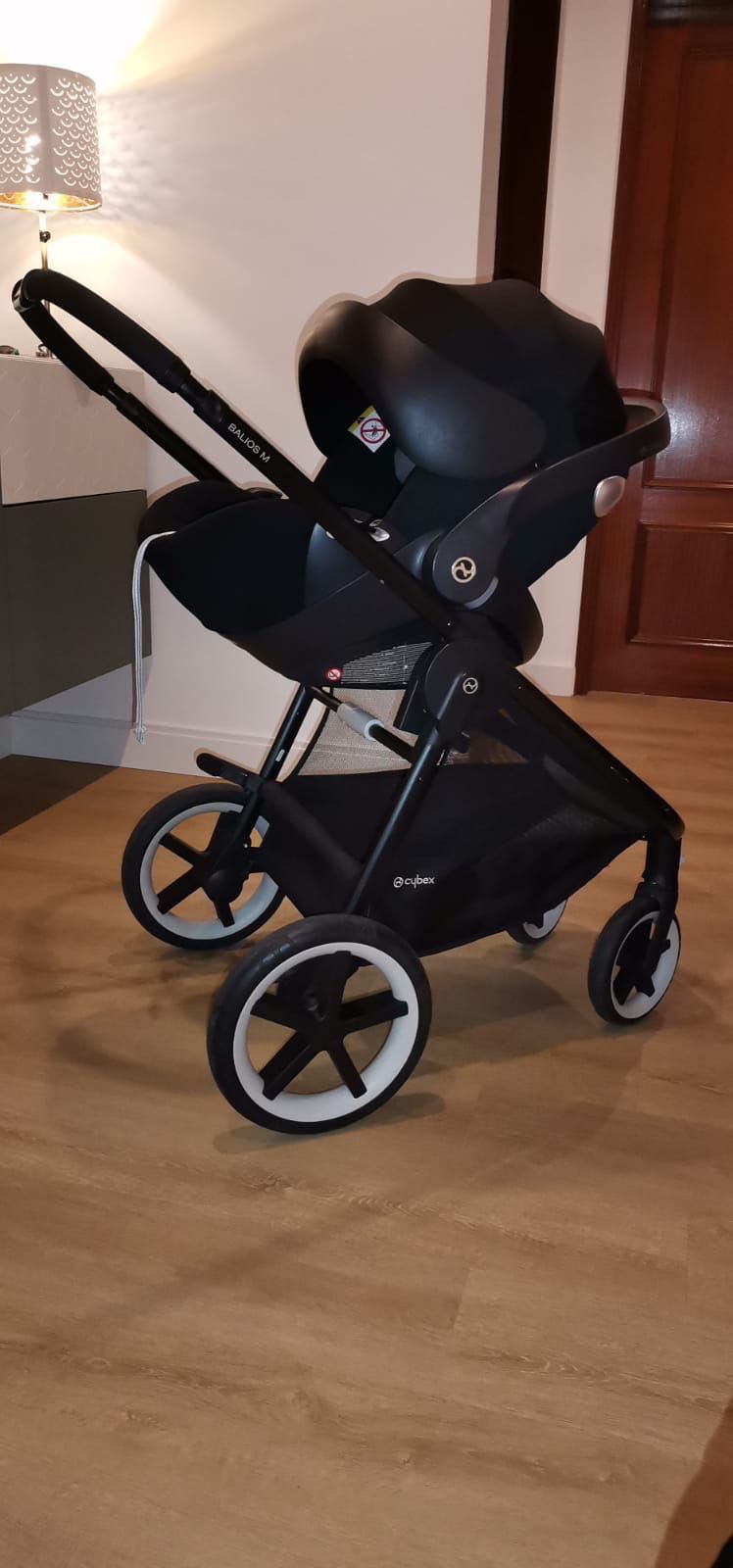 Rodas Cybex Balios M, Ovo e adaptador do carro. Vendo peças separadas.