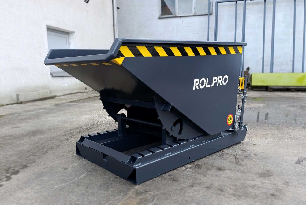 Koleba / Kontener samowyładowczy / Pojemnik metalowy 350L - NOWOŚĆ!!!