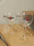 Kieliszki typu Balloon glass Martini