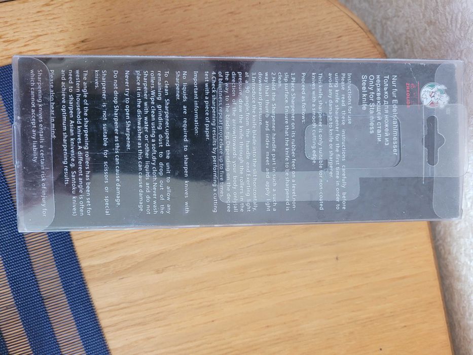 Точилка для ножей ZHAOLIDA из нержавеющей стали