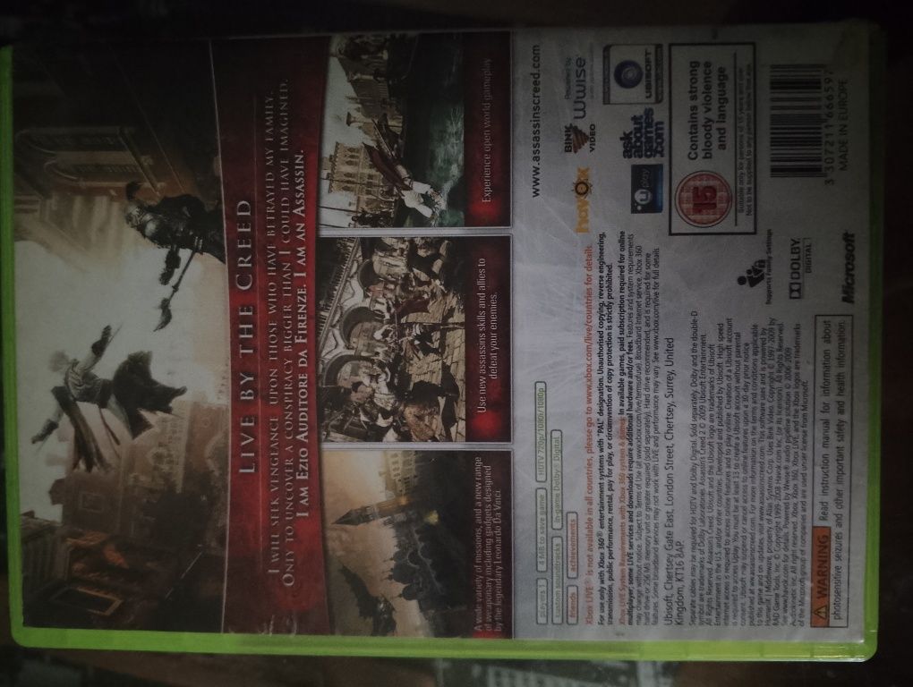 Assassin's Creed II Xbox 360