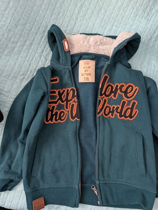 Bluza rozpinana dla chłopca