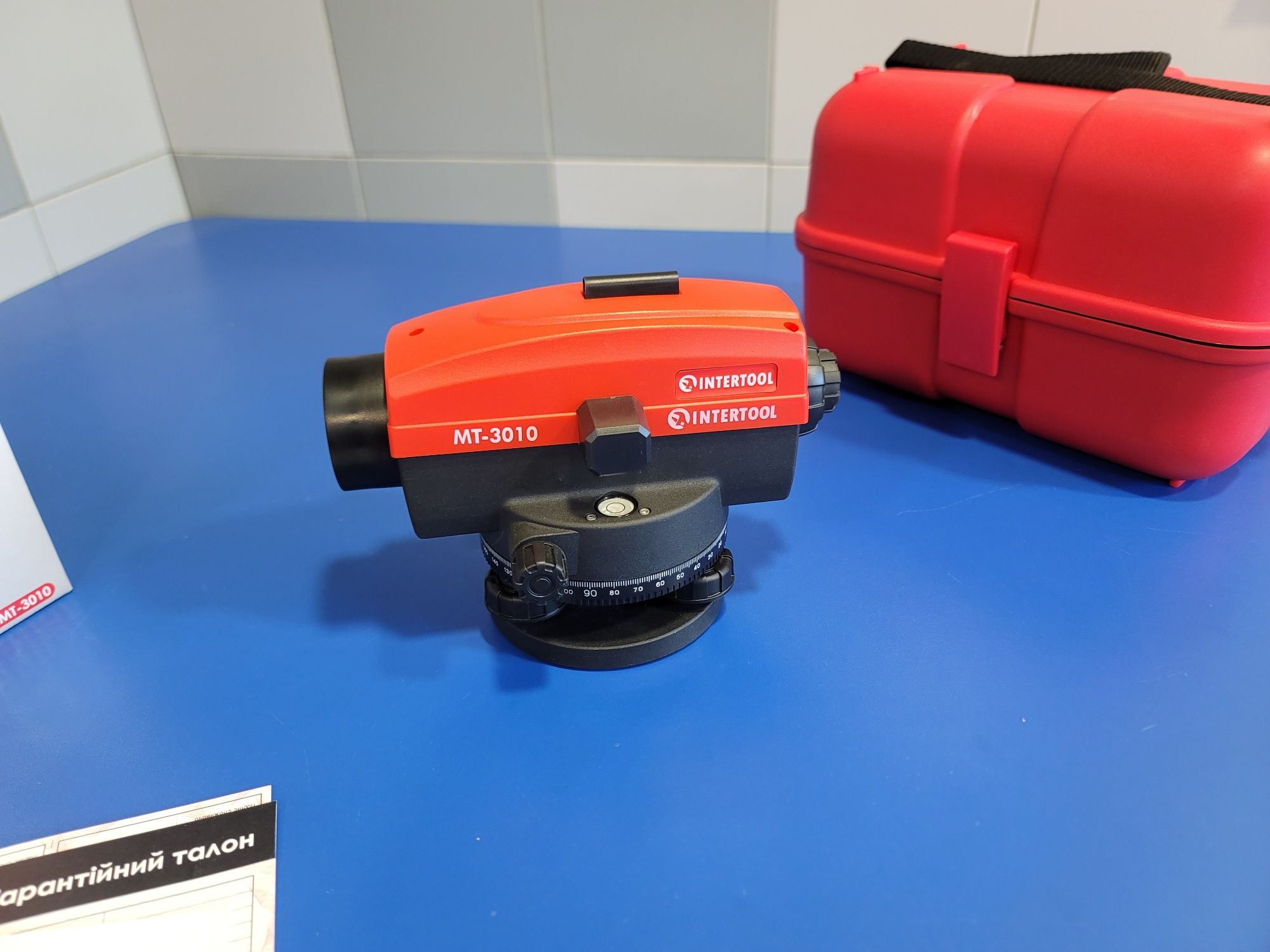 Оптический нивелир на 100м Intertool MT-3010 С Компенсатором Гарантия