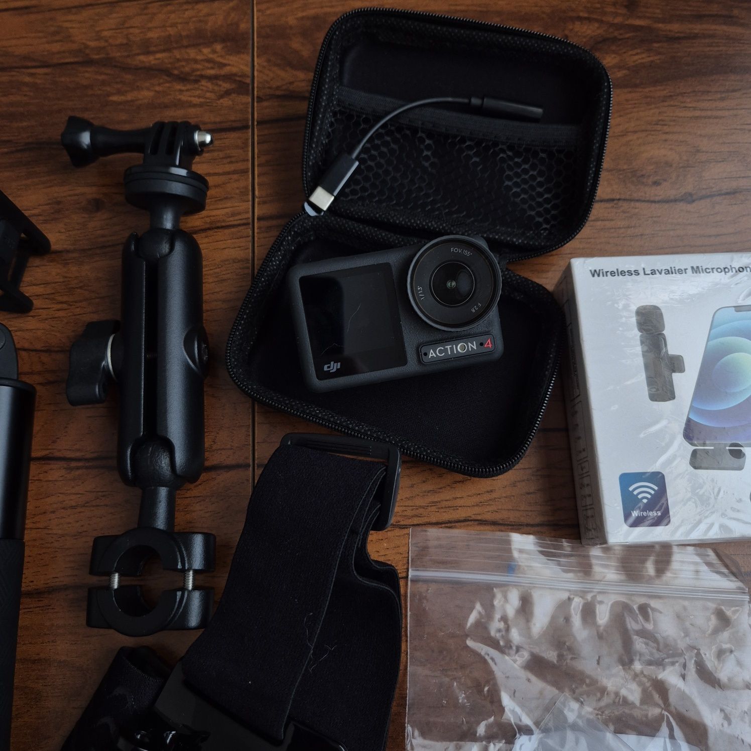 Kamerka DJI Action 4 + akcesoria