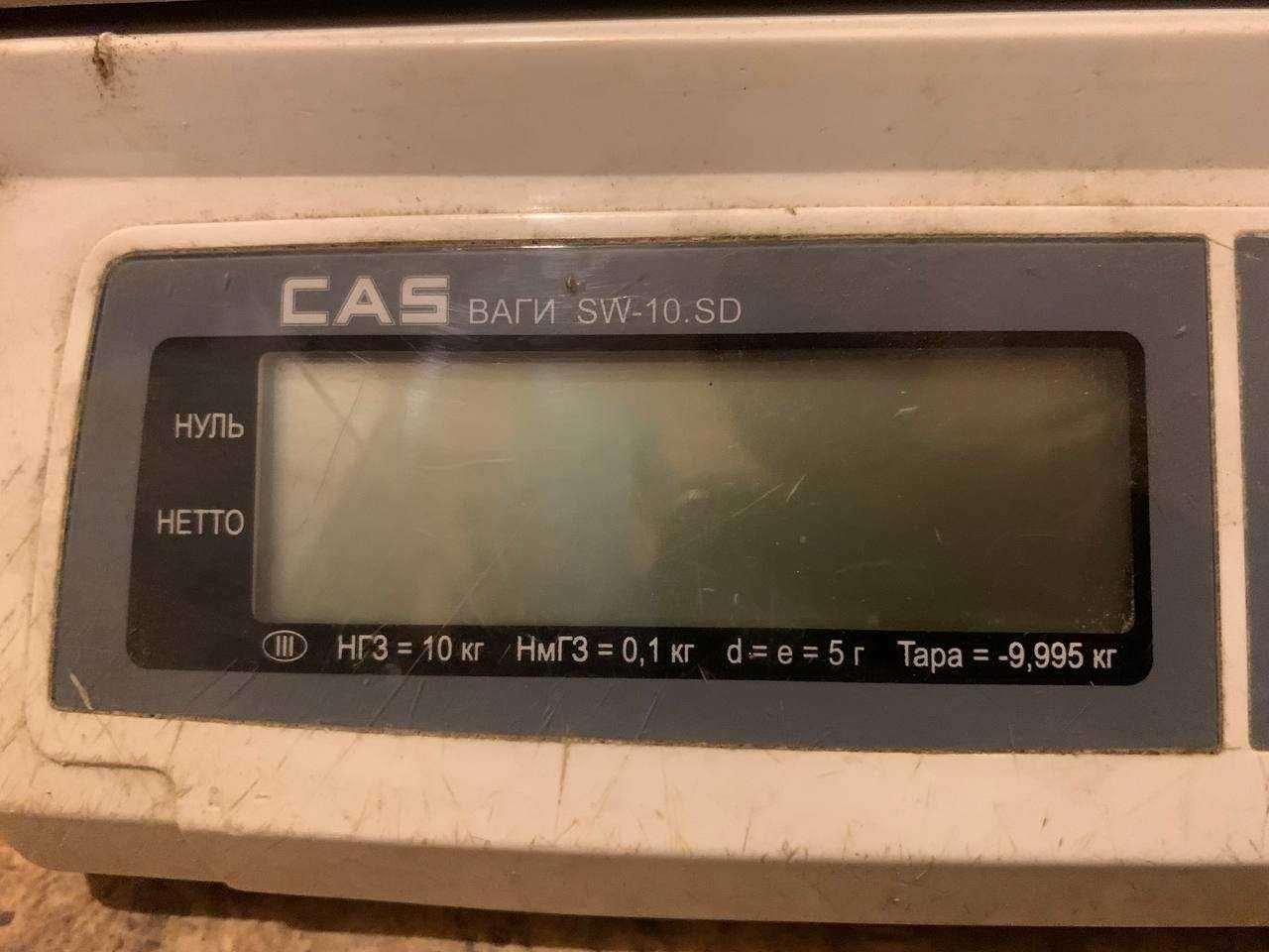 Весы торговые SW 10