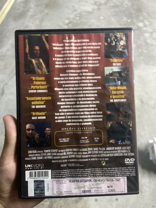 DVD romper stomper - os revoltados