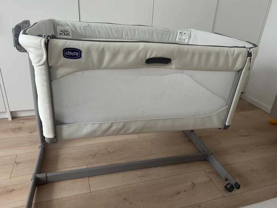 Łóżeczko Chicco Next2Me Magic z materacem rucken chico
