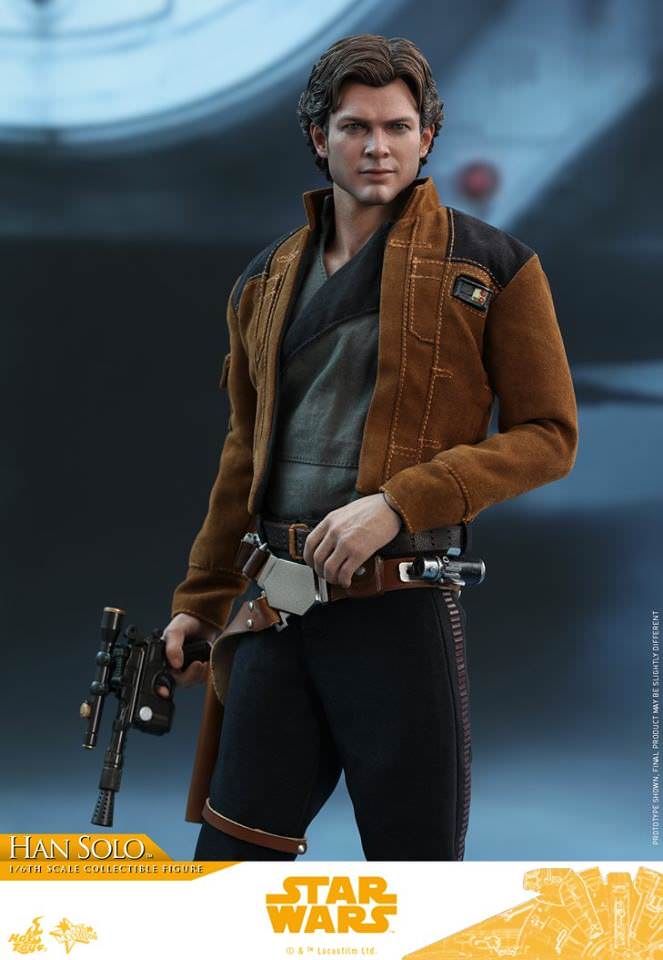 Фигурка 1/6 hot toys mms 491 SOLO A STAR WARS STORY HAN SOLO