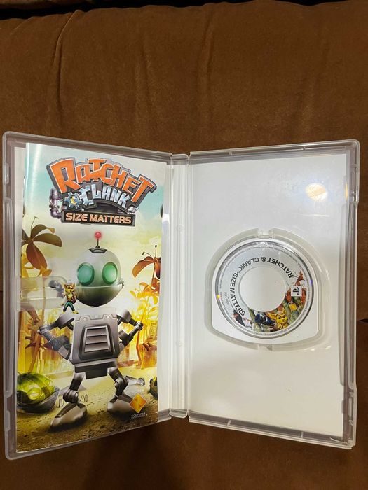 Jogo PSP Ratchet Clank Size Matters