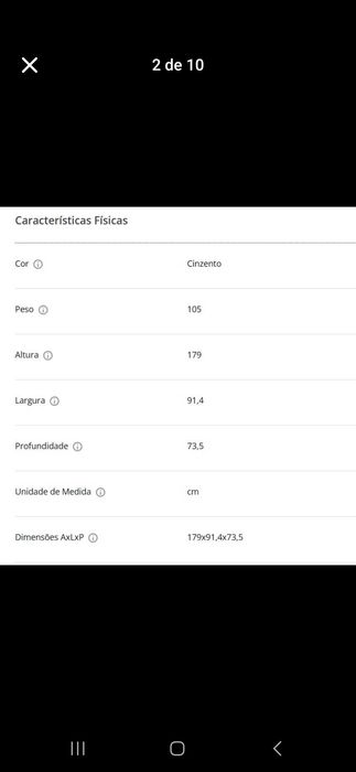 Frigorifico americano LG