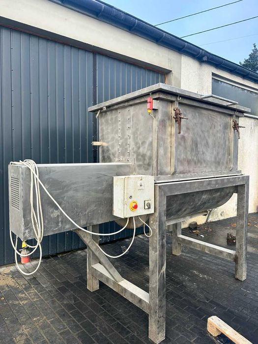 Mieszalnik wstęgowy z kwasówki 500kg do proszków, past, mat. sypkich