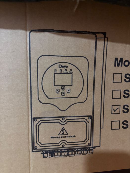 Гібридний сонячний інвертор DeYe  5квт  SUN-5K-SG01/03/LP1-EU/AU