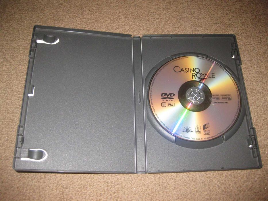 DVD "007 - Casino Royale" com Daniel Craig