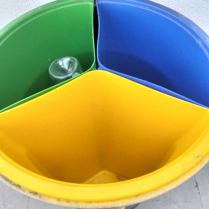 Balde para reciclagem