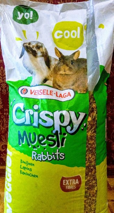 Корм для шиншилл и кроликов Versele-Laga Crispy Muesli Rabbits 1 кг