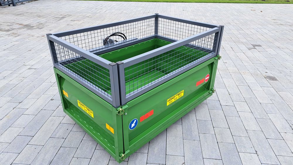 skrzynia transportowa na tył ciągnika tylny TUZ kiper hydrauliczny