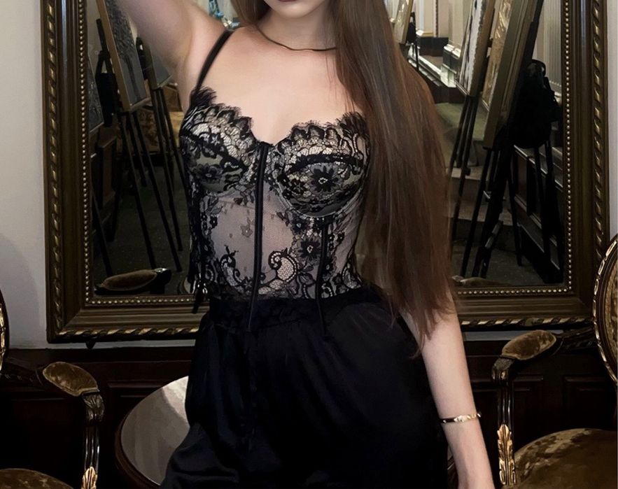 Корсетный топ