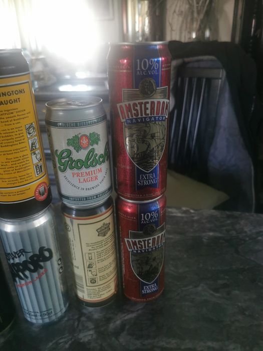 Latas de cerveja Coleção