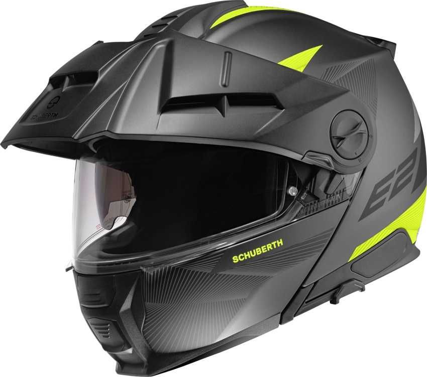 Kask Schuberth E2 Defender Yellow - Motorbiker.pl Wrocław