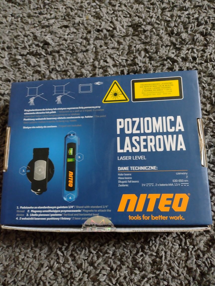 Poziomica laserowa Niteo