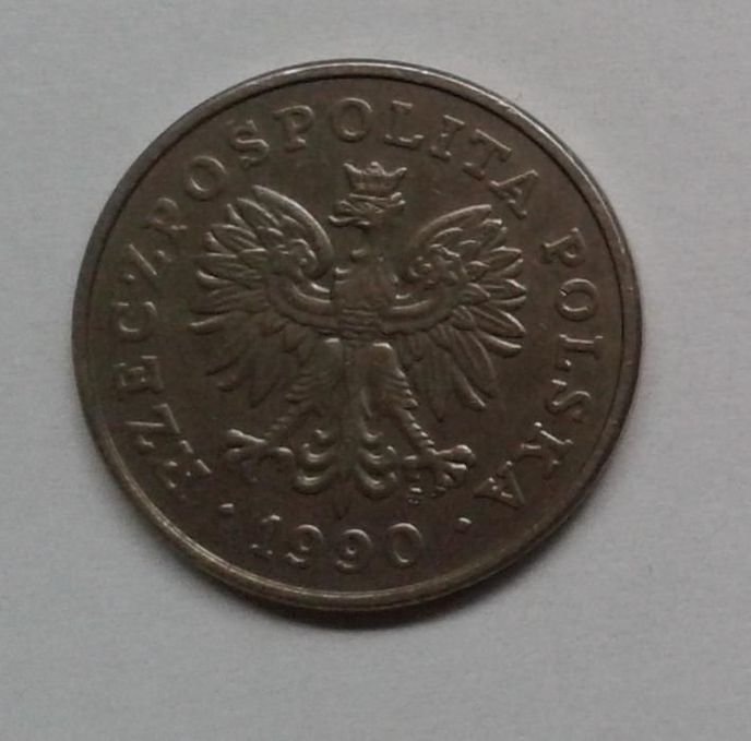 Moneta polska z okresu PRL - 50 złotych z 1990 roku