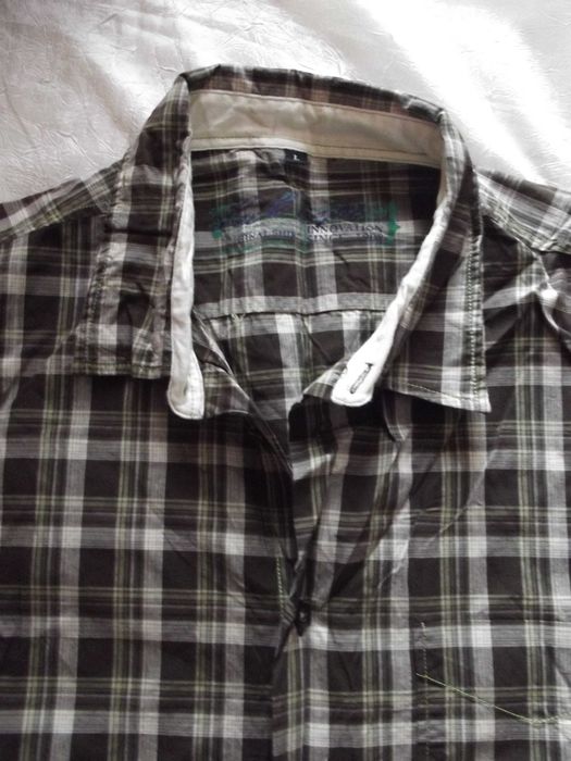 Zestaw męski: modna koszula + bezrękawnik rozmiar L